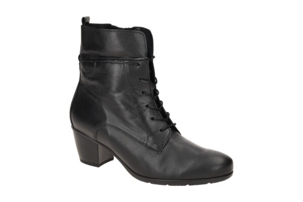 Gabor 55.521.27 schwarz - elegante Stiefelette f?r Damen