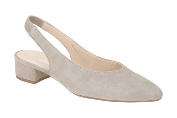 Gabor 61.520.12 grau - Sling Pumps f?r Damen