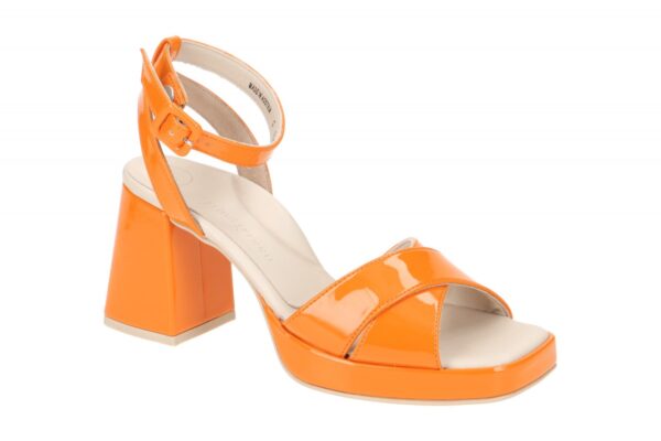 Paul Green 6027-00x orange - Riemchen Sandale f?r Damen