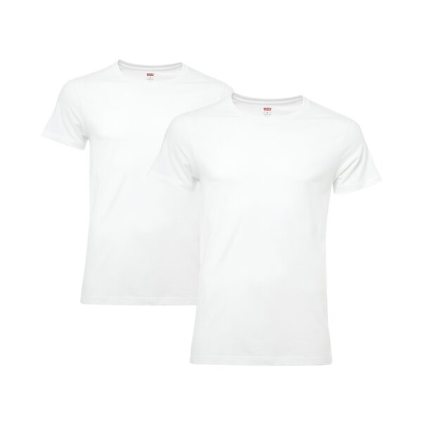 4 er Pack Levis Crew T-Shirt Men Herren Unterhemd Rundhals