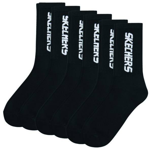 6 Paar Skechers Unisex Sportsocken Tennissocken cushioned line Socken SK41042