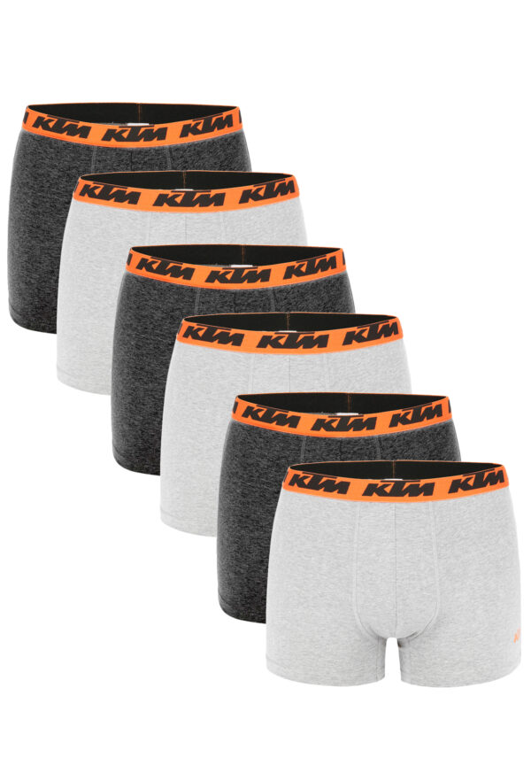 KTM by FREEGUN Boxershorts für Herren Unterwäsche Pant Men´s Boxer 6 er Pack