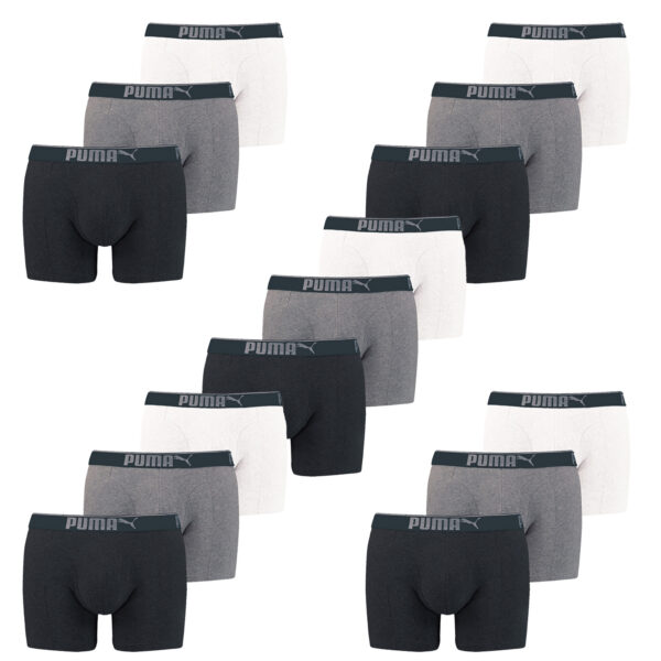 Puma Herren Boxershort Lifestyle Sueded Cotton 15 er Pack