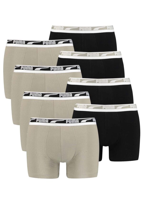 Puma Herren Boxer Boxershorts Men Unterhose Multi Logo Pant Unterwäsche 8er Pack...