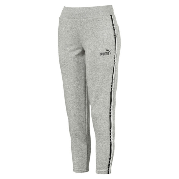 PUMA Tape Pants TR op  Damen Sporthose Trainings Hose 852142 04 grau