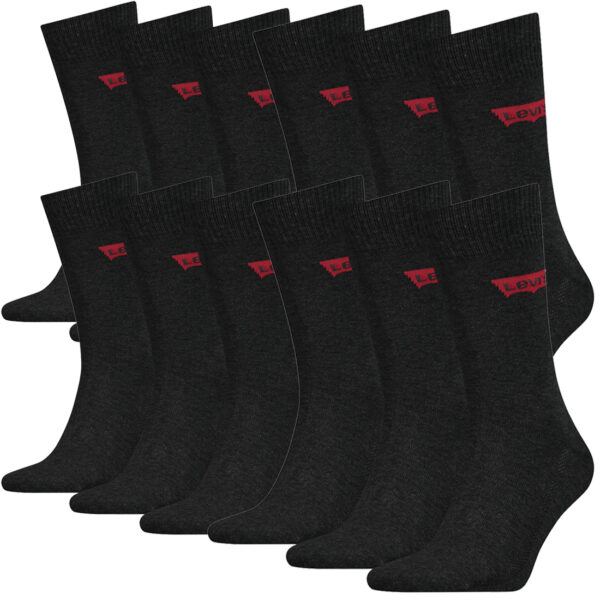 12 Paar Levis 168SF Regular Cut Unisex Socken Sneakersocken Strümpfe 903052001