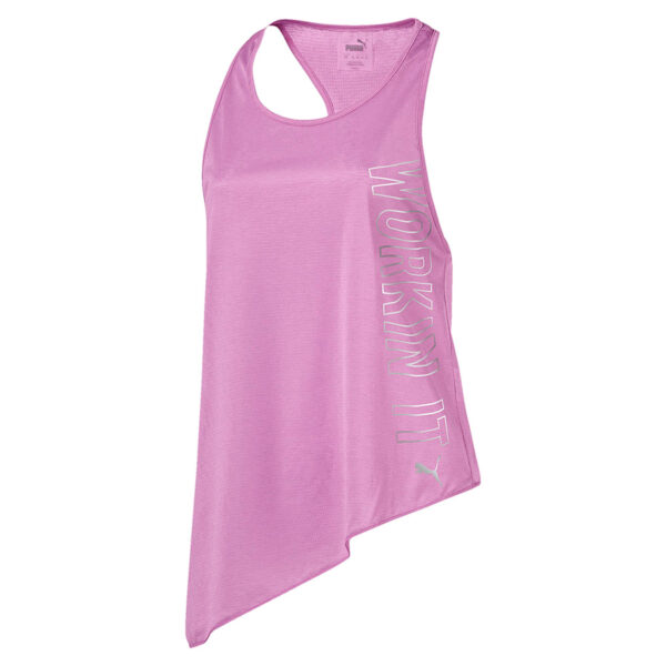 PUMA Damen A.C.E. Slogan Tank Top Trainingsshirt Dry Cell Violett 516976