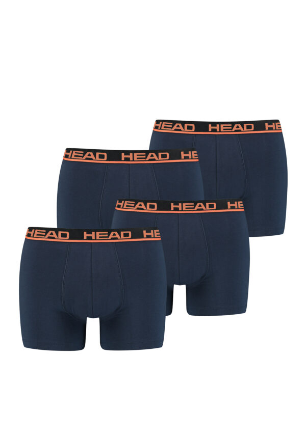 Head Herren Basic Boxer Pant Shorts Unterwäsche Unterhose 4 er Pack