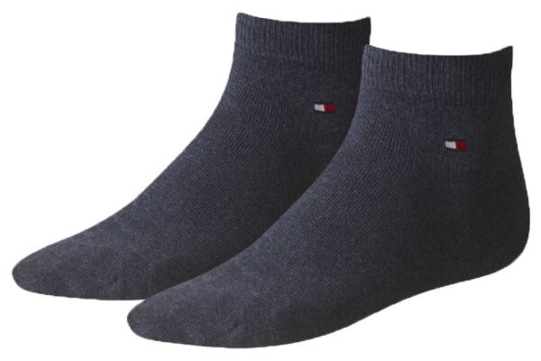 2 Paar TOMMY HILFIGER Herren Quarter Socken Gr. 39 - 46 Business Sneaker Socken