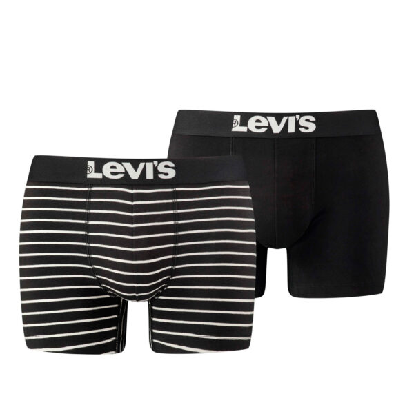 2er Pack Levis Men Vintage Stripe YD B Boxer Brief Boxershorts Unterhose Pant Un...