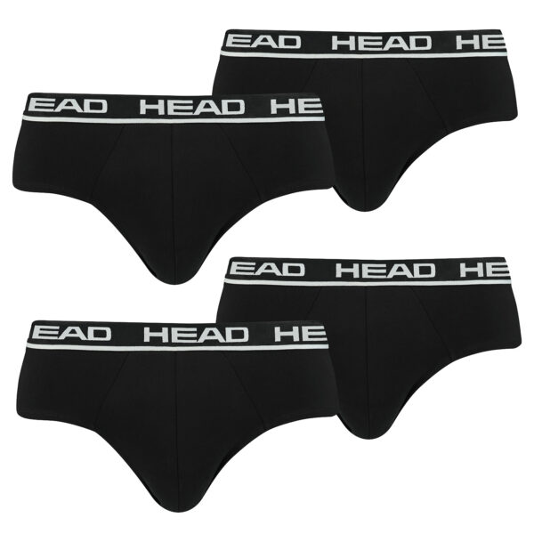 Head Herren Basic Brief Pant Slip Unterwäsche Unterhose 4 er Pack