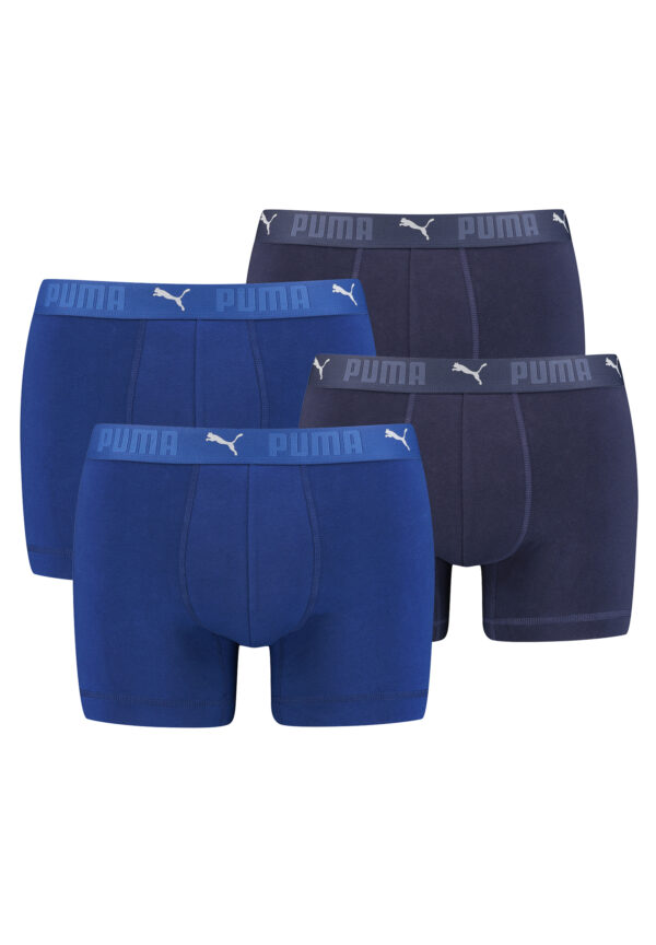 PUMA Boxershorts Herren 4er Pack Sport aus organischer Baumwolle / Unterwäsche M...