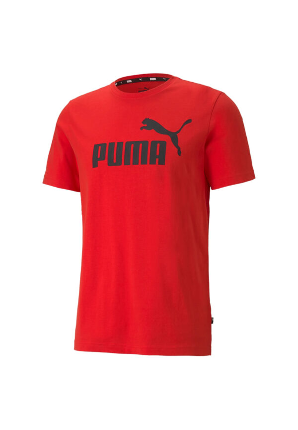 PUMA Herren Essentials No.1 Logo Tee T-Shirt 586666 rot