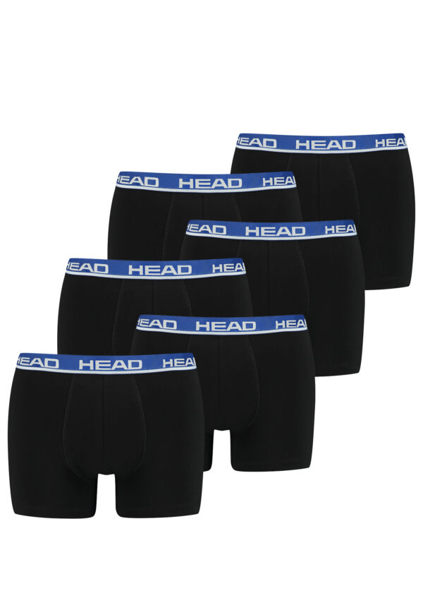 Head Herren Basic Boxer Pant Shorts Unterwäsche Unterhose 6 er Pack