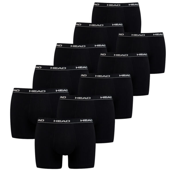 10 er Pack Head Herren Boxer Boxershorts Basic Pant Unterwäsche