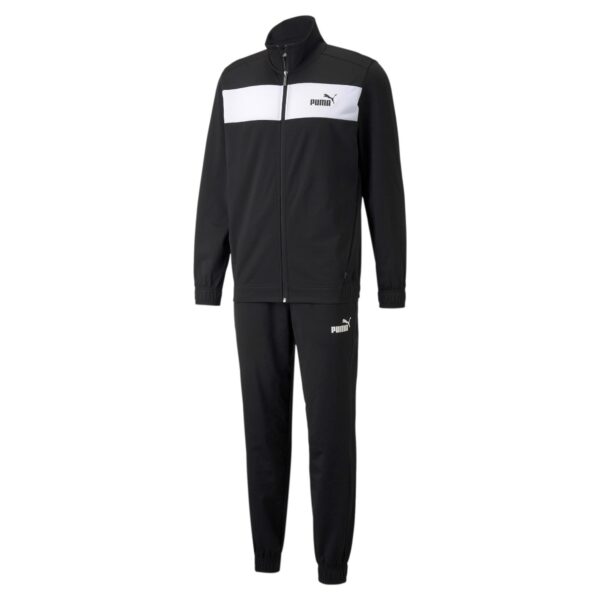 PUMA Herren Poly Suit CL Trainingsanzug Jogginganzug 845844 Schwarz