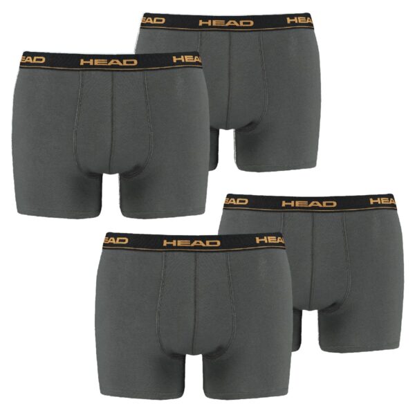 MULTIPACK BOXERS 4 PACK Head Herren Boxer Boxershorts Basic Pant Unterwäsche