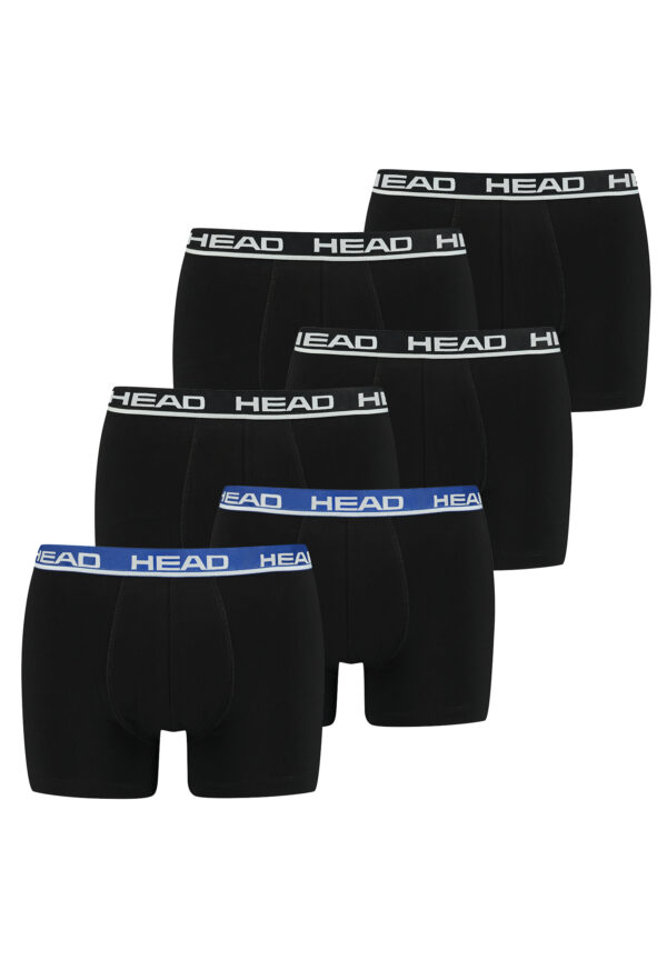 Head Herren Basic Boxer Pant Shorts Unterwäsche Unterhose 6 er Pack