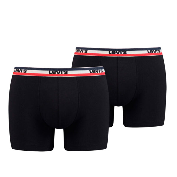 2er Pack Herren Levis SPRTSWR LOGO BOXER BRIEF Boxershorts Unterwäsche Pants