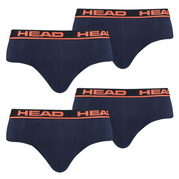 Head Herren Basic Brief Pant Slip Unterwäsche Unterhose 4 er Pack