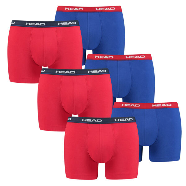 6 er Pack Head Herren Boxer Boxershorts Basic Pant Unterwäsche