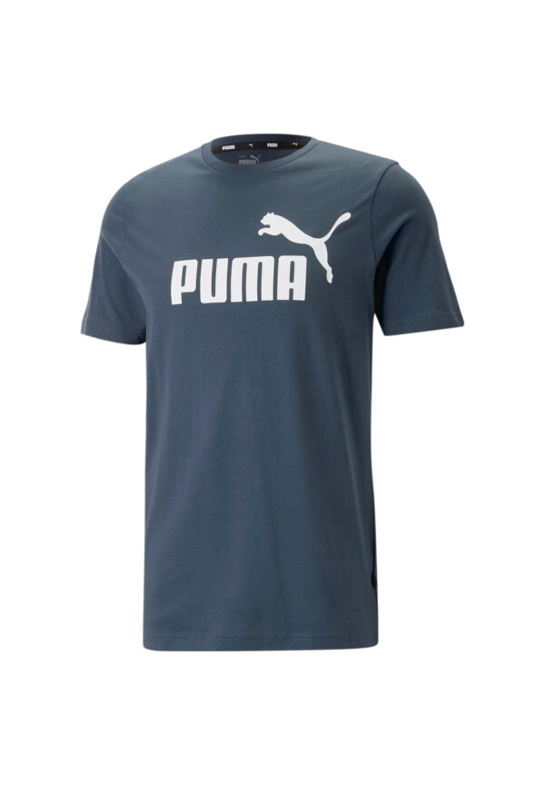 PUMA Herren ESS Essential Logo Tee T-Shirt 586667 61 blau Übergröße bis 4XL